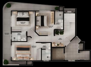 Apartamento · 177m² · 3 Quartos · 2 Vagas · Apartamento em Caiobá - Matinhos, PR por 2540000