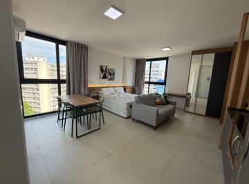 1_sala living_ · Estúdio de 37m² no Centro