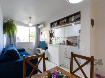 Apartamento · 46m² · 2 Quartos · Apartamento mobiliado para locação no bairro Cristal, com 02 dormitórios
