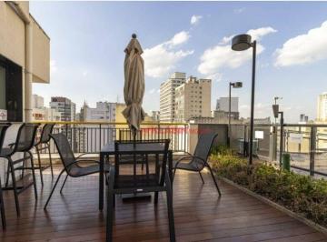 Apartamento · 70m² · 1 Quarto · 1 Vaga · Cobertura com 1 dormitório para alugar, 70 m² por R$ 6.351,85/mês - Campos Elíseos - São Paulo/SP