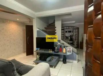 Casa · 185m² · 3 Quartos · 2 Vagas · Sobrado à Venda no Assunção em São Bernardo | 3 Suítes | 185m²