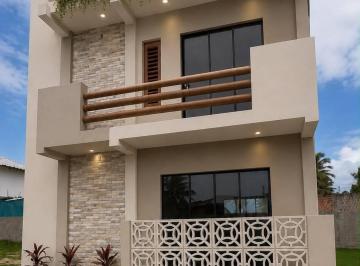 Casa · 120m² · 2 Quartos · 1 Vaga · Recanto das Primaveras: Casas NOVINHAS com vista ao mar!