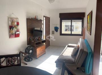 Apartamento · 50m² · 1 Quarto · 1 Vaga · Apartamento de 1 dormitório mobiliado com sacada e vaga de garagem em Capão da Canoa!