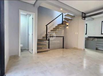 Casa · 116m² · 2 Quartos · 1 Vaga · Sobrado Triplex à Venda em Santos | 2 Suítes | Cobertura Gourmet | Garagem Privativa