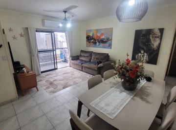 Apartamento · 94m² · 2 Quartos · 1 Vaga · Apartamento amplo 94m - Mobiliado - Guilhermina - Praia Grande