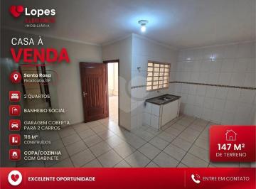 Casa · 116m² · 2 Quartos · 2 Vagas · Casa com 2 quartos à venda em Santa rosa ipês - SP