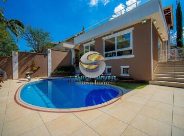 Casa · 385m² · 4 Quartos · 4 Vagas · CASA COM CLASSE EM ESTILO, INTEGRADA COM ÓTIMO ACABAMENTO, NA GRANJA VIANA