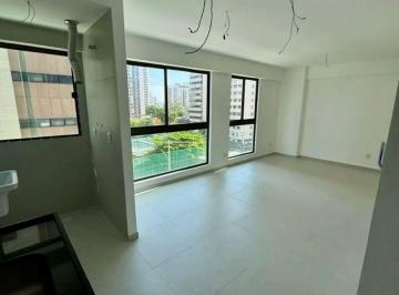 Apartamento de 1 quarto, Jaboatão dos Guararapes · Flat tipo studio 30m2 Beira mar em Piedade, 1 quarto com área de lazer completa