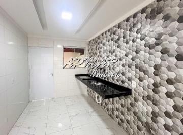 Casa · 45m² · 2 Quartos · 1 Vaga · Casa Térrea à Venda na Esmeralda, Praia Grande - 2 Quartos e Churrasqueira