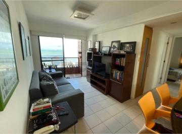 Apartamento · 49m² · 2 Quartos · 1 Vaga · Apartamento 2 quartos, 1 suíte, varanda com vista para o mar em Boa Viagem