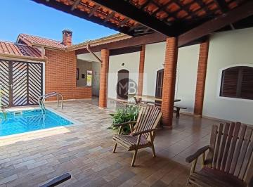 Casa · 212m² · 4 Quartos · 3 Vagas · Casa Térrea com Piscina próxima da Praia em cidade Nova Peruíbe- Peruíbe SP