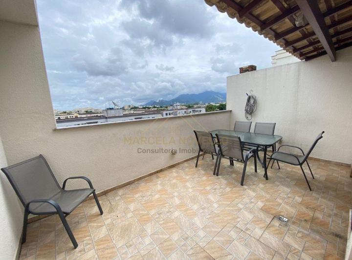 Foto do imóvel - Cobertura duplex incrível, com vista deslumbrante, decoração impecável e excelente iluminação.