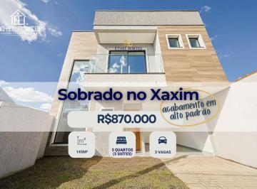 Casa de 3 quartos, Curitiba · Sobrado para venda com 145 metros quadrados com 3 quartos em Xaxim - Curitiba - PR