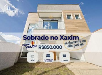 Casa de 3 quartos, Curitiba · Sobrado para venda com 145 metros quadrados com 3 quartos em Xaxim - Curitiba - PR