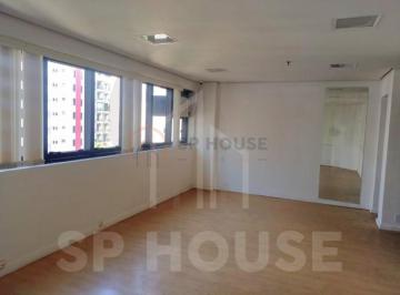 Foto 01 · Sala comercial para locação, 1 sala vão livre, 2 banheiros, 1 vaga, 49m²,