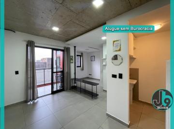 Foto 01 · Studio para Alugar no Bairro Rebouças com cozinha planejada e sacada com churrasqueira por R$ 2.150,
