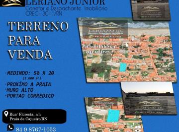 Terreno , Litoral Nordeste · Excelente Terreno de 1000 m² Litoral Nordeste.