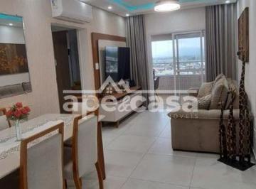 Apartamento · 79m² · 2 Quartos · 2 Vagas · Apartamento Mobiliado 2 Suítes 79m² Tupi, Praia Grande - 2 Vagas