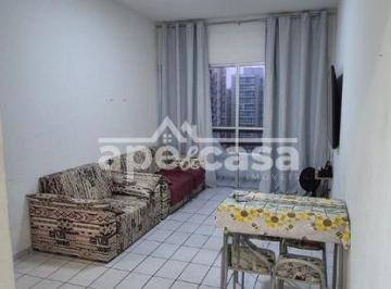 Apartamento · 47m² · 1 Quarto · 1 Vaga · Apartamento 1 Quarto Canto do Forte, Praia Grande: 47m², Academia e Salão de Festas
