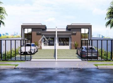 Casa · 64m² · 3 Quartos · 2 Vagas · Casa à venda no Jardim Cruzeiro – São José dos Pinhais | 3 suítes | Projeto moderno