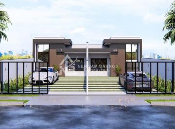 Casa · 64m² · 3 Quartos · 2 Vagas · Casa à venda no Jardim Cruzeiro – São José dos Pinhais | 3 suítes | Projeto moderno