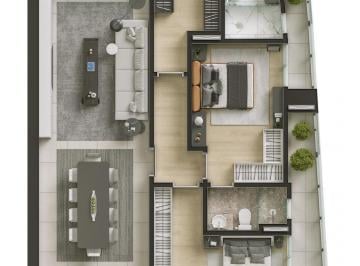 Apartamento · 167m² · 3 Quartos · 2 Vagas · Amaluna