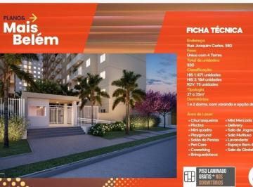 Apartamento · 27m² · 2 Quartos · 1 Vaga · Apartamento no Belém Lançamento minha casa minha vida 200 entrada