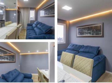 Apartamento · 45m² · 2 Quartos · 1 Vaga ·
Apartamento 2 Dormitorios no Cores Diadema em Piraporinha Com Lazer