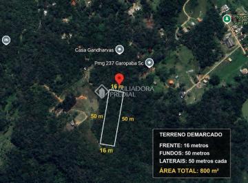 Terreno · 800m² · TERRENO COM 800M² E VITA PARA O MAR E LAGOA.