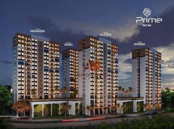 935fe09c9895f7d9551637082b889145a69677f4 · Prime Del Sol - Apartamento com 2 dormitórios à venda, 44 m² por R$ 399.000 - Parque Del Sol - Forta