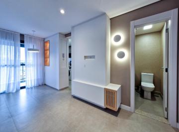 Apartamento · 50m² · 1 Quarto · 1 Vaga · Apartamento semi-mobiliado para locacao | Edif&iac