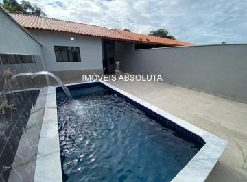Foto 01 · OPORTUNIDADE: CASA NOVA COM DOIS DORMITÓRIOS E PISCINA À VENDA EM MONGAGUÁ
