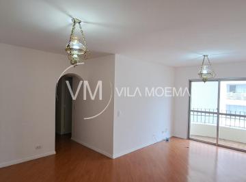 1 · Apartamento com 96 m², 3 quartos sendo 1 suíte, 2 vagas e andar alto, para alugar no bairro Moema.