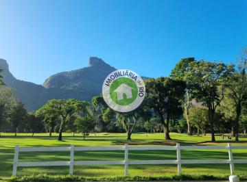 Terreno · 1100m² · Lindo terreno em frente ao campo de golf e Pedra da Gávea