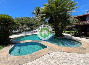Casa · 1050m² · 4 Vagas · Angra dos Reis, Porto Frade, casa no canal!!