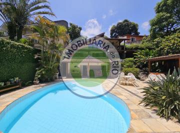 Casa · 410m² · 4 Vagas · Casa de Luxo no Condomínio do Itanhangá - Venda ou Locação - 5 Quartos, 2 Suítes, 3 Salas - Rio de…