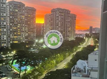 Apartamento · 115m² · 1 Vaga · Confortável 3 Qts. com Dep/completa, 115m², sol da manhã com linda vista para o Mar/Montanha.