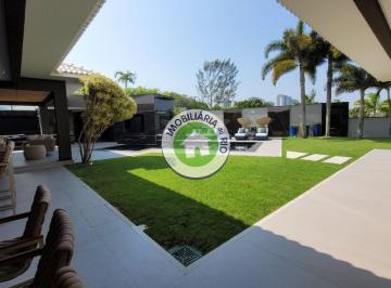 Casa · 4 Vagas · Casa de Luxo à Venda em Condomínio na Barra da Tijuca - 5 quartos, 5 suítes, 2 salas, 8 banheiros,…