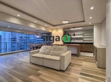 Apartamento · 132m² · 3 Quartos · 2 Vagas · APARTAMENTO PARA LOCAÇÃO NO BROOKLIN 130m²  3 DORMITO E 2 VAGAS  A 800 METROS DO SHOPPING MORUMBI