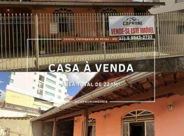 Casa · 223m² · Casa à venda na Rua Francisco Faleiro, Nº 85- Centro, Carmópolis de Minas - MG