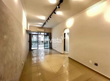 Apartamento · 85m² · 2 Quartos · 1 Vaga · Apartamento à venda na Pompéia, Santos (Frente) | 2 Dorms, vista mar, na quadra da praia