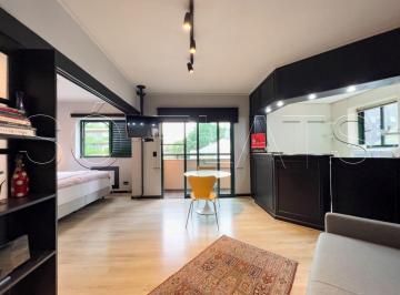 Apartamento · 39m² · 1 Quarto · 1 Vaga · Flat mobiliado à venda no Itaim Bibi com varanda e lazer completo | Expert Residence