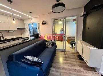 Apartamento · 73m² · 3 Quartos · 1 Vaga · APARTAMENTO COM 3 DORMITÓRIOS E 1 SUÍTE À VENDA, 73 M² - GOPOÚVA - GUARULHOS-SP.