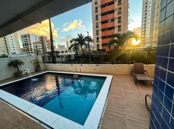 Apartamento · 136m² · 4 Quartos · 2 Vagas · Apartamento residencial 4 quartos (2 suítes) no Tambaú, João Pessoa - 136m² com 2 vagas