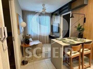 Apartamento · 37m² · 2 Quartos · 1 Vaga · Studio mobiliado com 2 quartos de 37 m²