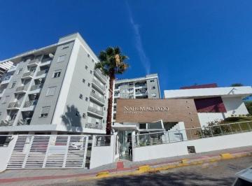 Fachada · Apartamento Semimobiliado com 2 Dormitórios e Sacada com Churrasqueira na Praia Comprida - São José