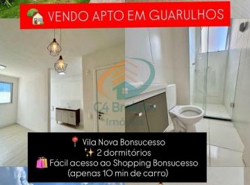 Apartamento · 42m² · 2 Quartos · Apartamento em Vila Nova Bonsucesso  -  Guarulhos