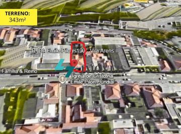 Terreno · 343m² · TERRENO COMERCIAL A VENDA - 343M² - 10 X 34M - VILA ARENS - JUNDIAÍ - S.P.