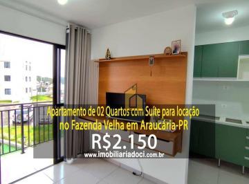 9578417a5314500cbe914bea923ba5abefeacedf · Apartamento semi mobiliado de 02 Quartos com Suíte no Fazenda Velha em Araucária-PR - Locação por R
