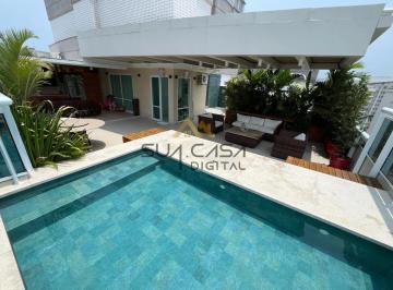 Apartamento · 290m² · 3 Quartos · 4 Vagas · Cobertura duplex reformada com 290 m², 3 suítes e vista deslumbrante na Península – Barra da Tijuca